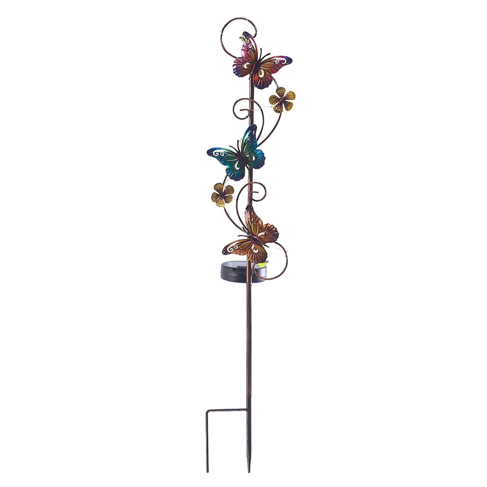Stake LED Butterflies Porch Driveway Solar Light Patio Yard Lawn Pathway Landscape IP44 Waterproof Outdoor Garden Backyard