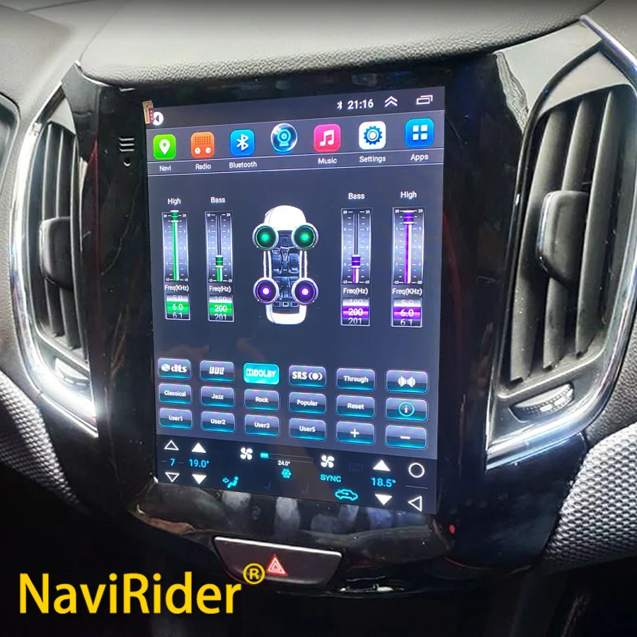 

256GB Screen Car Multimedia Video Player GPS For Chevrolet Cruze Android 13 LTZ 2015 2018 2019 Carplay 2Din Radio Navi Stereo