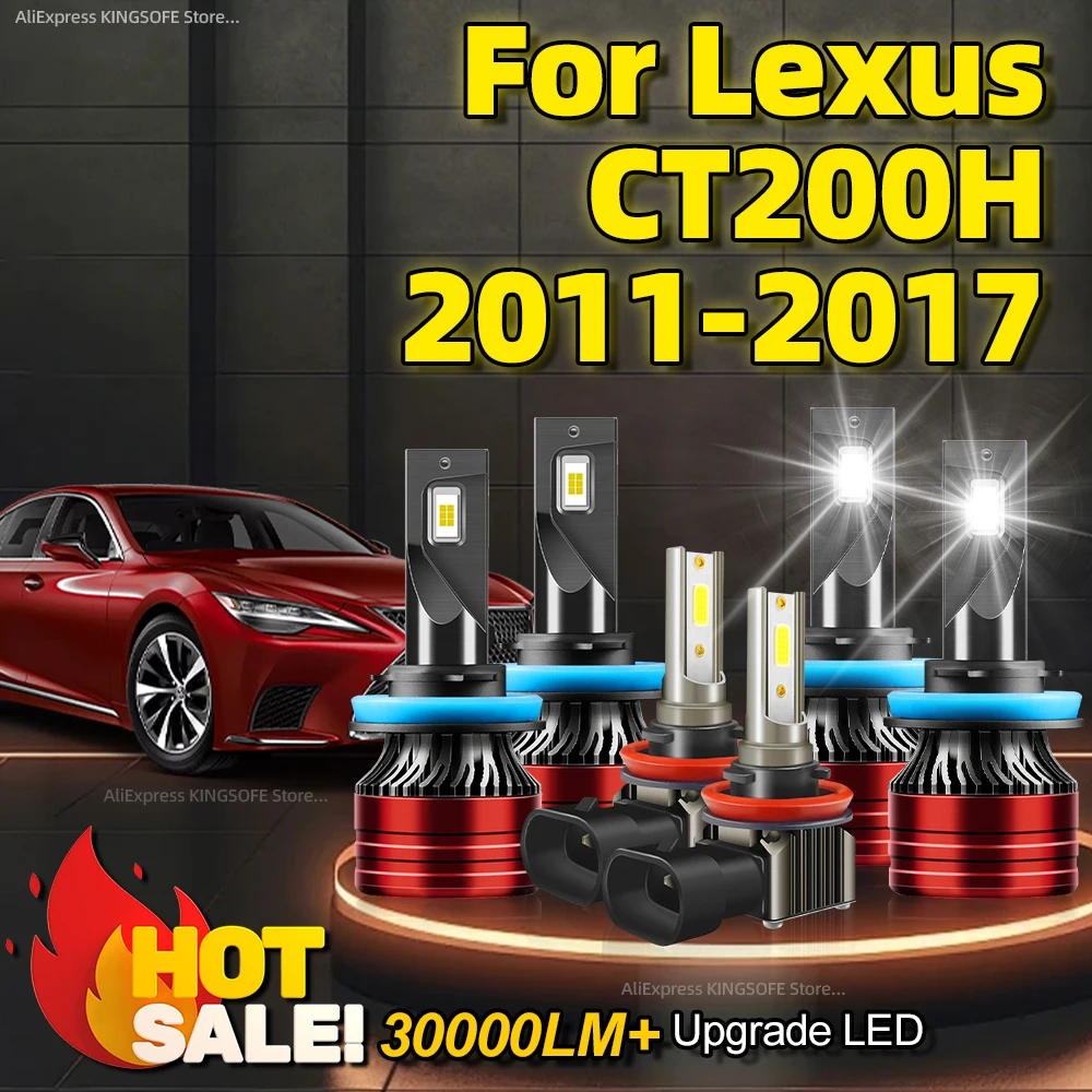 2/6 шт. автомобильные фары H11 6000 лм 12 в 2011 к