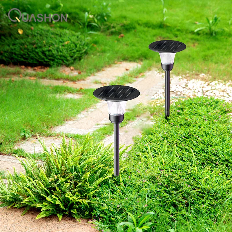 Solar Panel Lawn Lights LED Decorative Garden Lamps Outdoor Waterproof Home Villa Lawn Light Super Bright High Pole Street Light