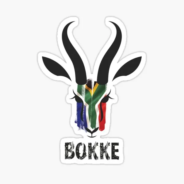 Южноафриканская ZA Antelope флаг со слонами наклейка на карту виниловые аксессуары