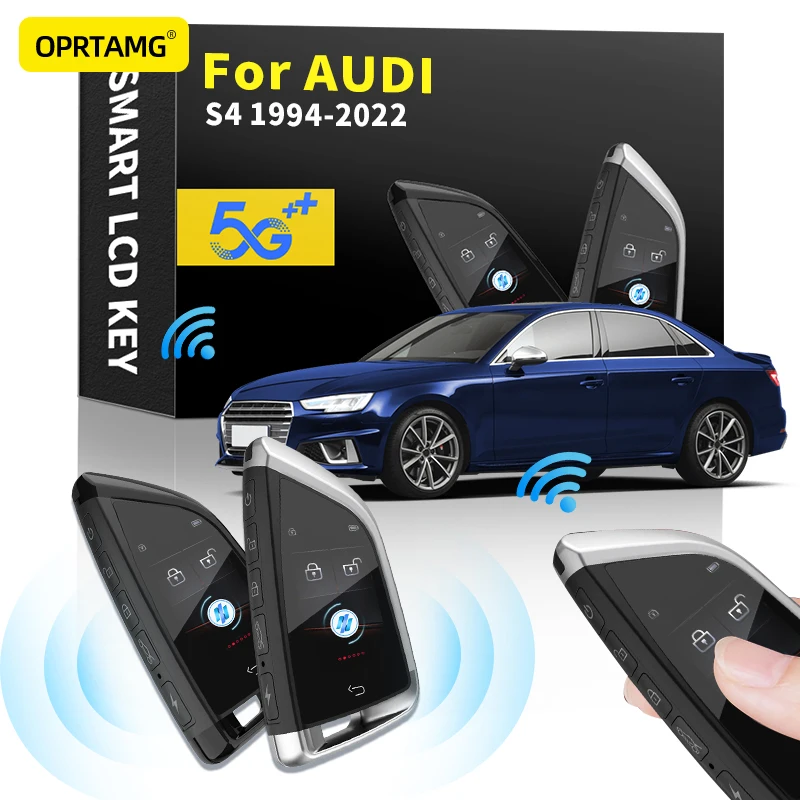 

Remote Key LCD Display Screen for keyless-go smart key vehicle For Audi S4 2000 2001 2002 2003-2017 2018 2019 2020 2021 2022