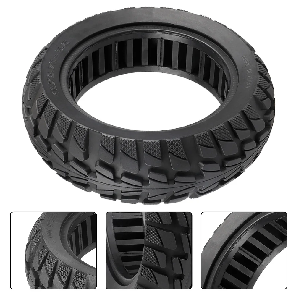 

10 Inch 10x2.70-6.5 Solid Tire 70/65-6.5 Universal Tyre For Electric Scooter Non-inflatable Explosion-proof Solid Tire 255x70