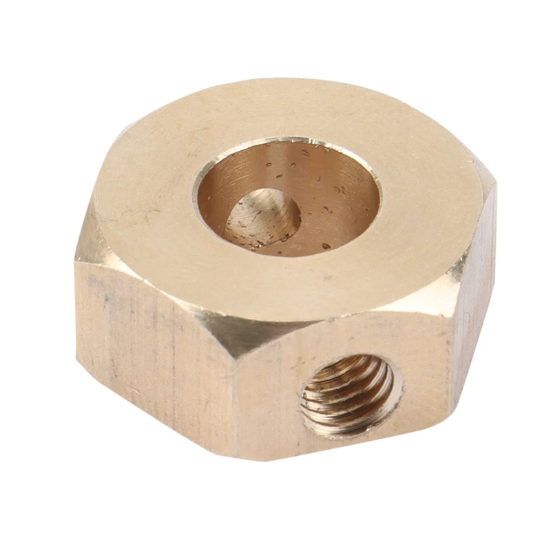 4 шт. 17 мм латунный адаптер ступицы колеса с шестигранным хвостовиком комбайнер
