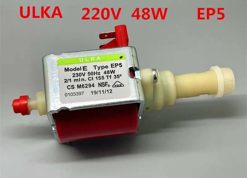 ULKA Water Pump Solenoid Valve fits for Jura/ Saeco/WMF/Fran