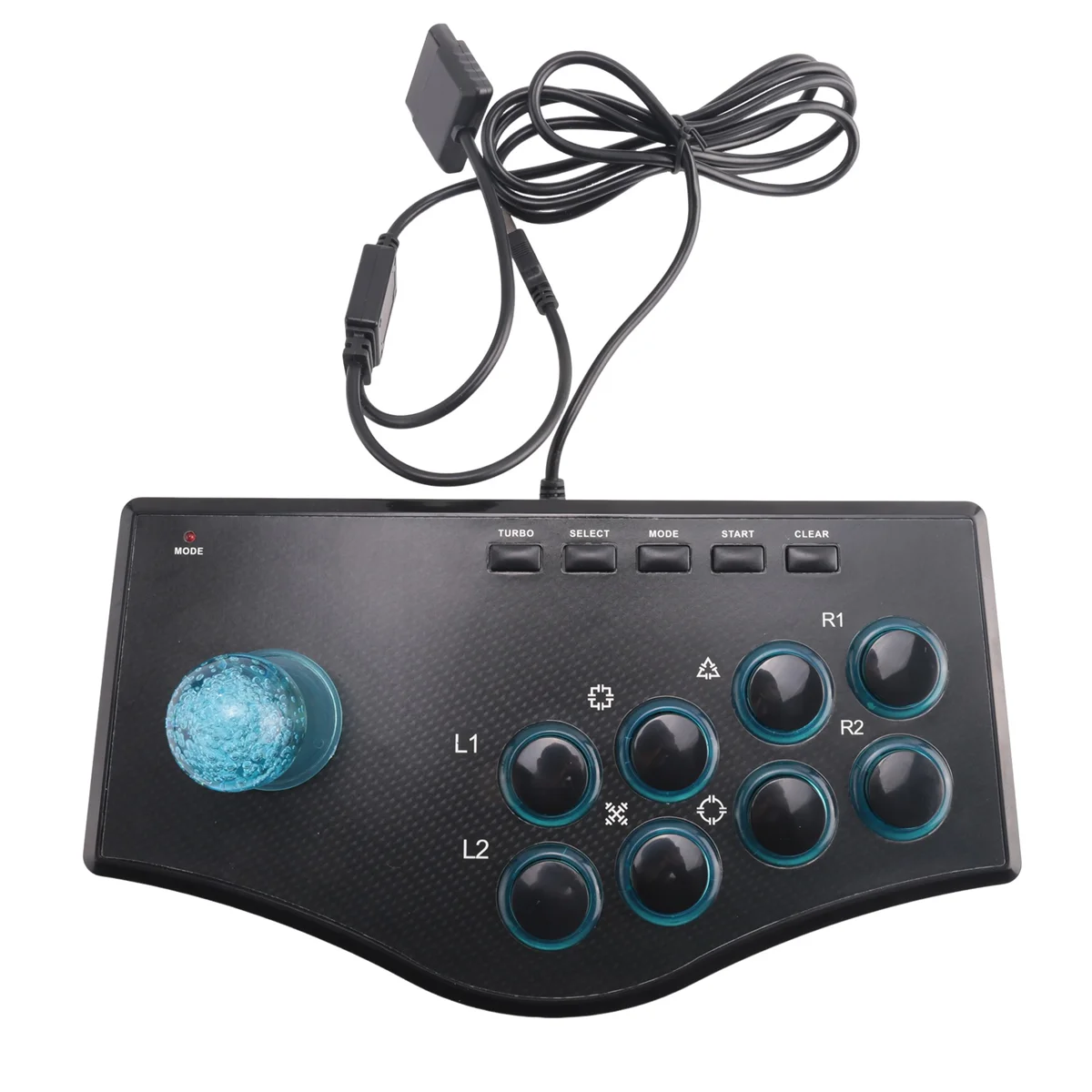 Ретро-контроллер для аркадных игр Usb-джойстик Ps2/Ps3/ПК/Android Smart Tv встроенный