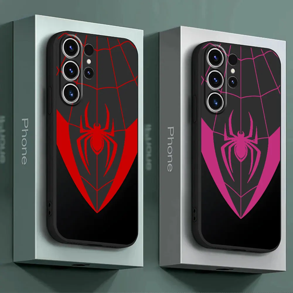 Чехол для телефона Samsung Galaxy S9 S10 S8 Plus Note 9 8 10 20 ультраматовый чехол Marvel Sipiderman Gwen