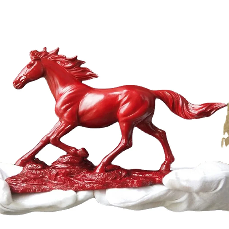 

Lucky Immediately Rich Decoration Twelve Zodiac Win Instant Success Decoration Lucky Horse Living Room TV Cabinet Wine Cabinet