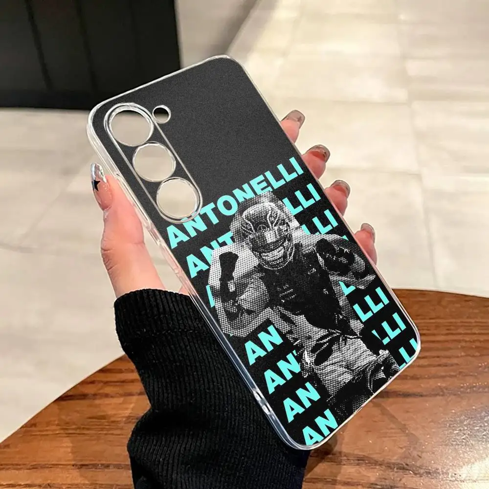 Фото Чехол для телефона K-Kimi Cool A-Antonelli, прозрачный силиконовый мягкий чехол для Samsung A10,12,20,21S,30,31,40,50,51,52,70,71 №2