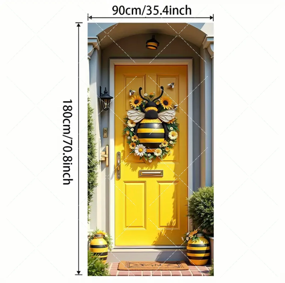 Мультяшная тема пчелы приветственный фон баннер пчелиные цветы фестиваль