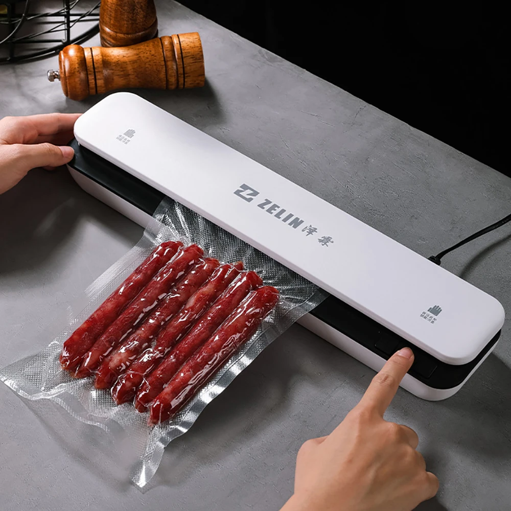 

Amy Vacuum Food Sealer Kichen Packaging Machine Free 10pcs Saver Vacuum Bags Household NEW WHITE AU EU US UK JP Q006 Dropship
