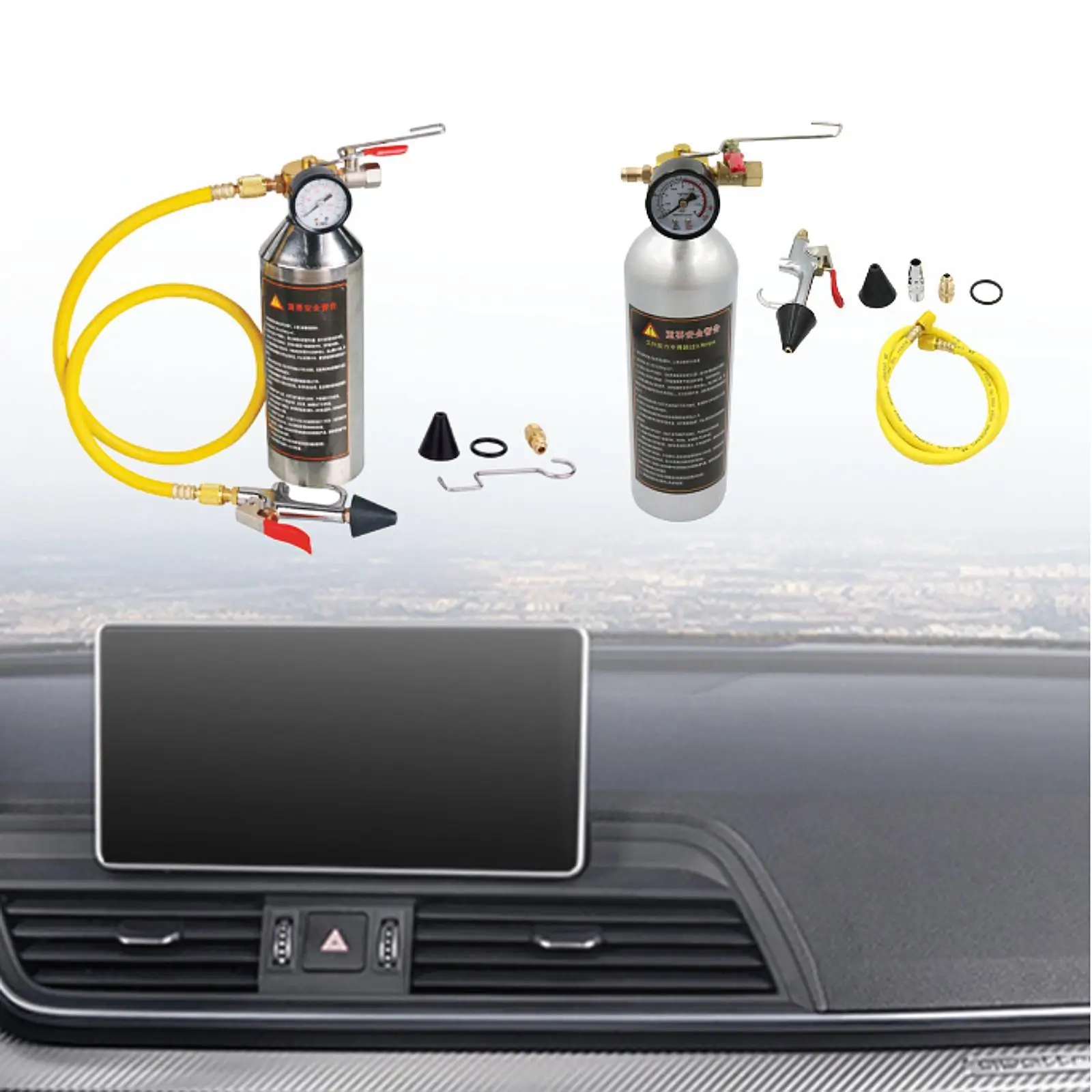 Автомобильный кондиционер чистящая канистра профессиональная очистка