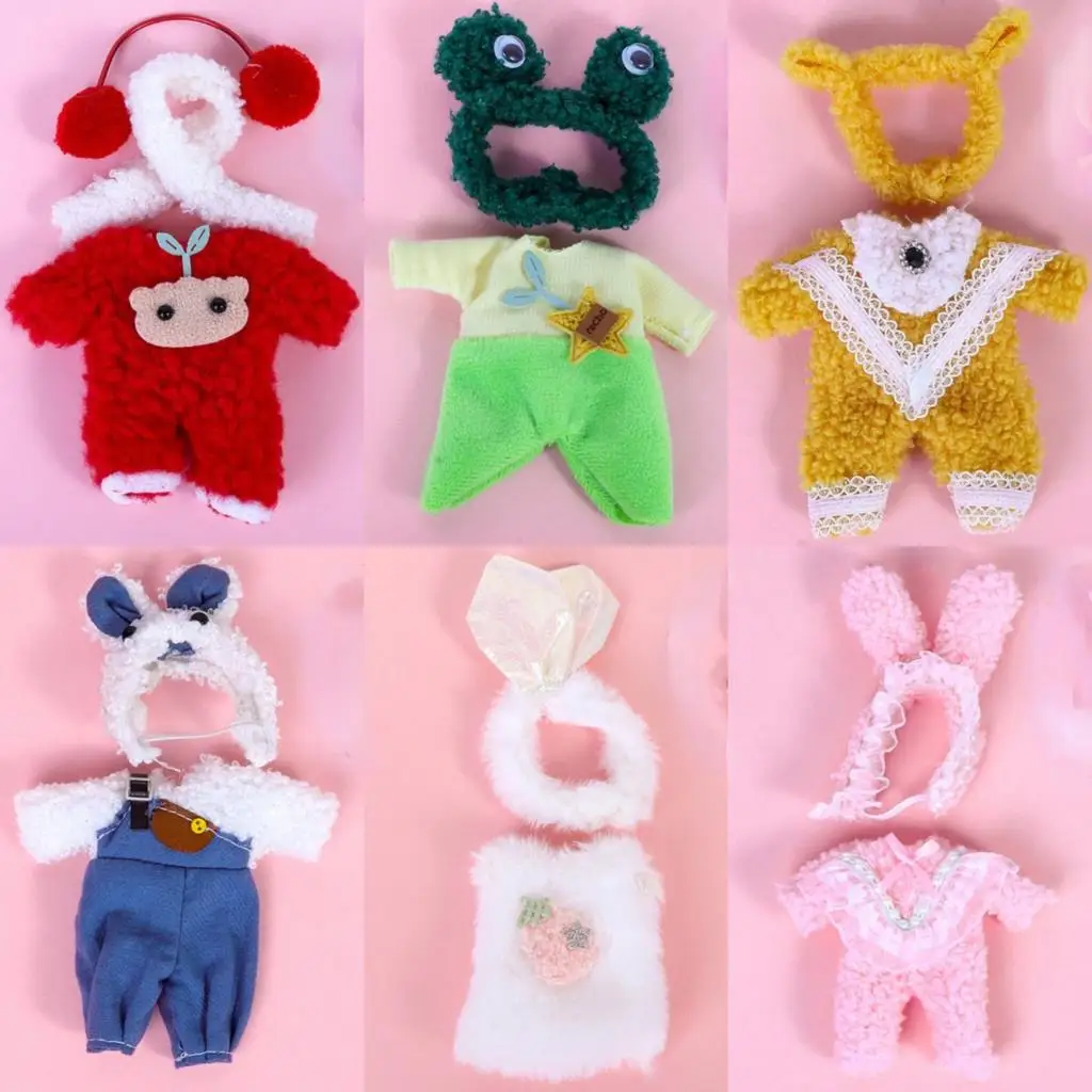 

Модная Одежда для куклы 16 см, костюм с юбкой для кукол 1/12/16-18 см/кукла ob11 для детей, кукла, наряд, аксессуары, игрушка для девочек, новинка