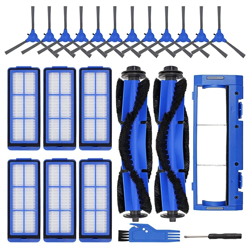 

21 Pack Replacement Parts for Eufy 11S Max,15C Max 30C Max G30 G30 Edge G10 Hybrid Robotic Vacuum Cleaner