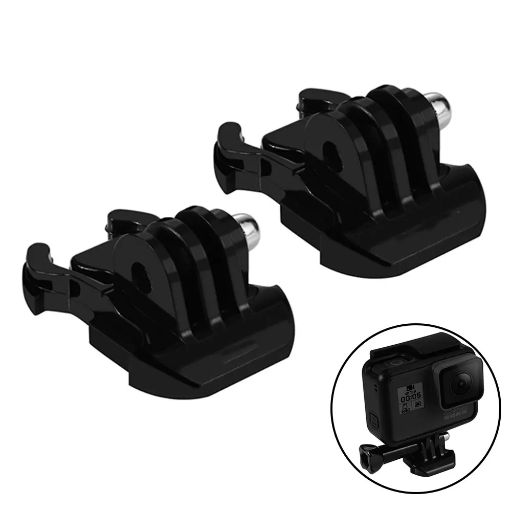 

Quick Release Buckle Vertical Swivel Mount For Gopro HERO/HERO 6/5/5 Session/4 Session Horizontal Surface Quick Release Buckle
