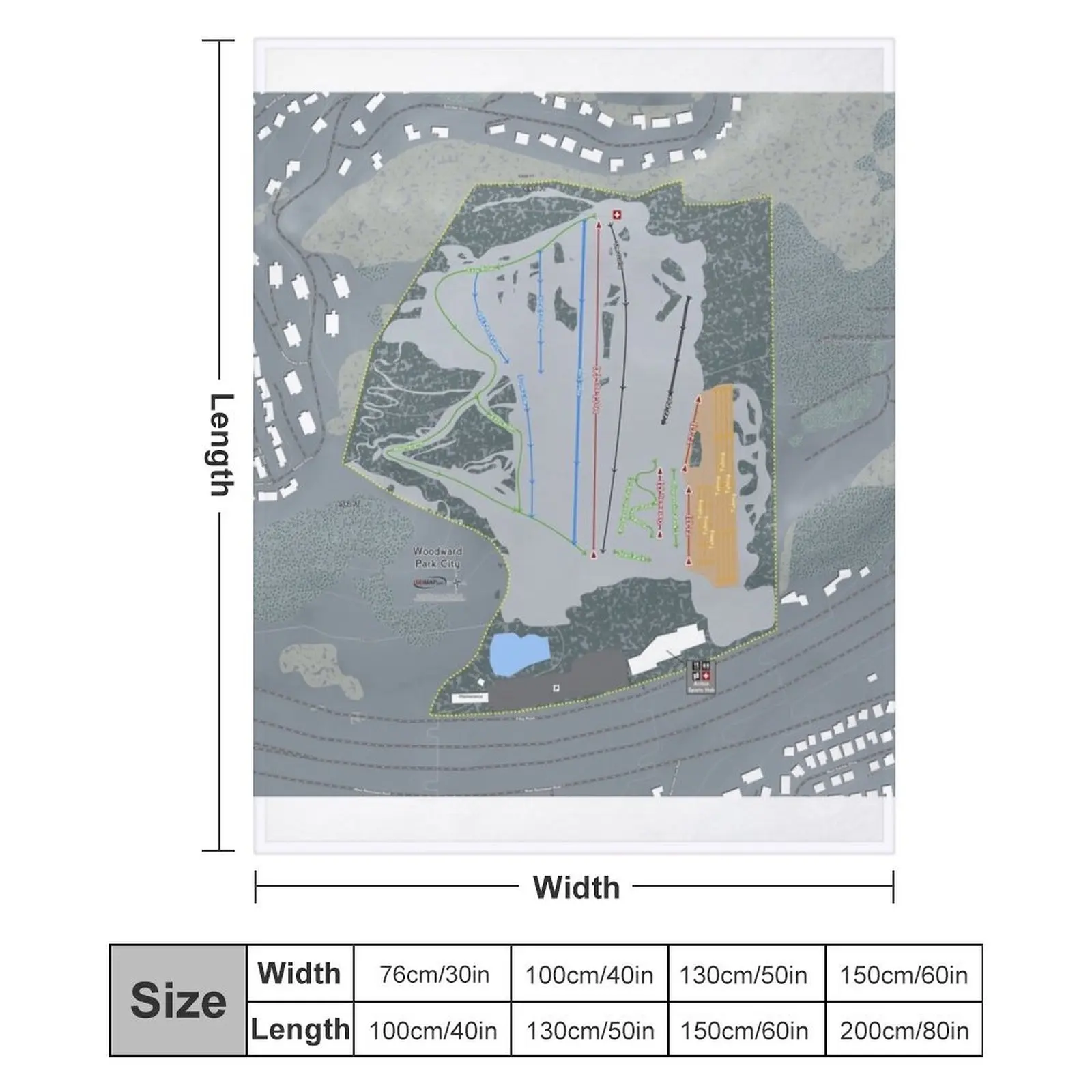 Одеяло для дивана Woodward Park City Resort многоцелевое одеяло дивана-кровати