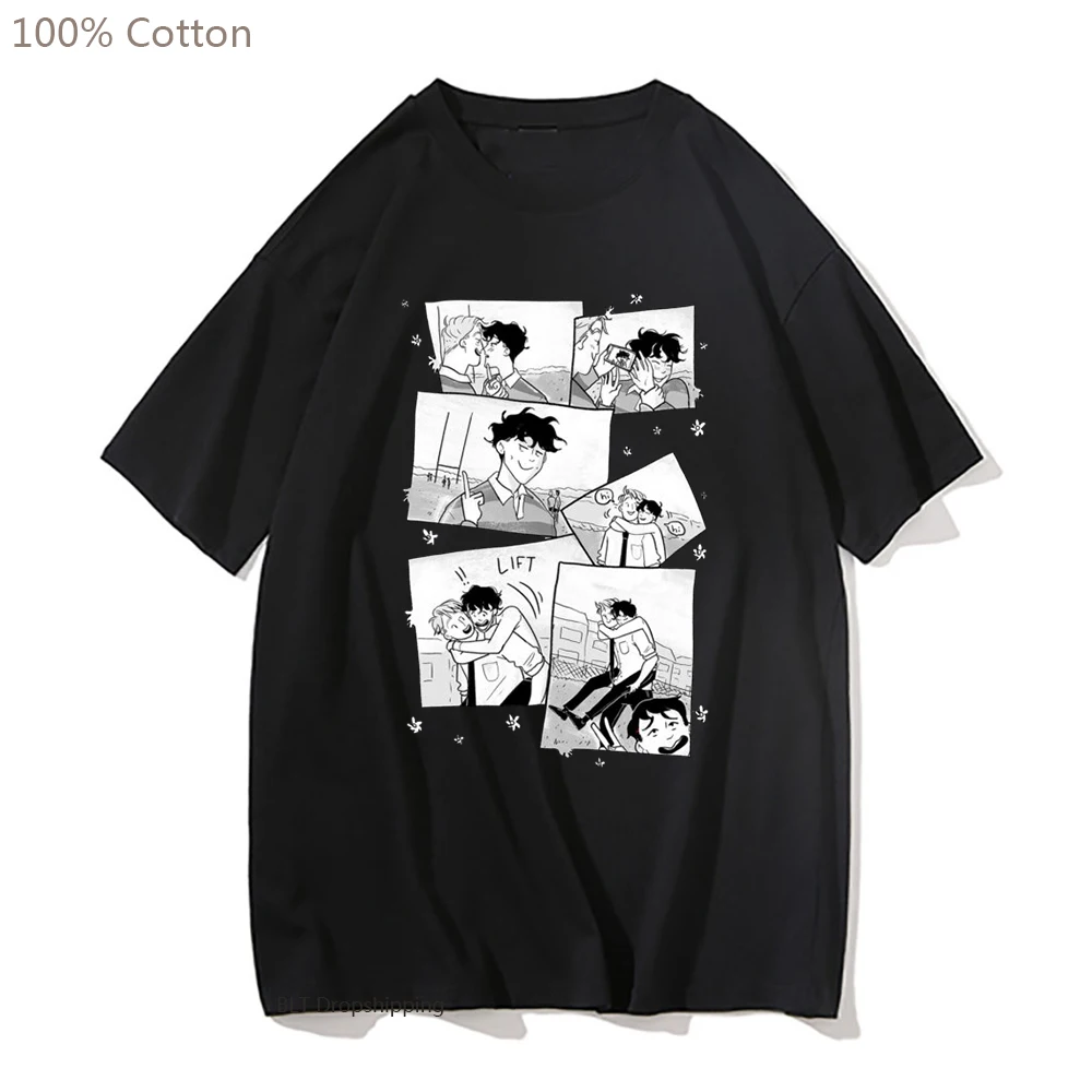 

Футболка из 100% хлопка с коротким рукавом для фанатов Алисы Османа webcomics