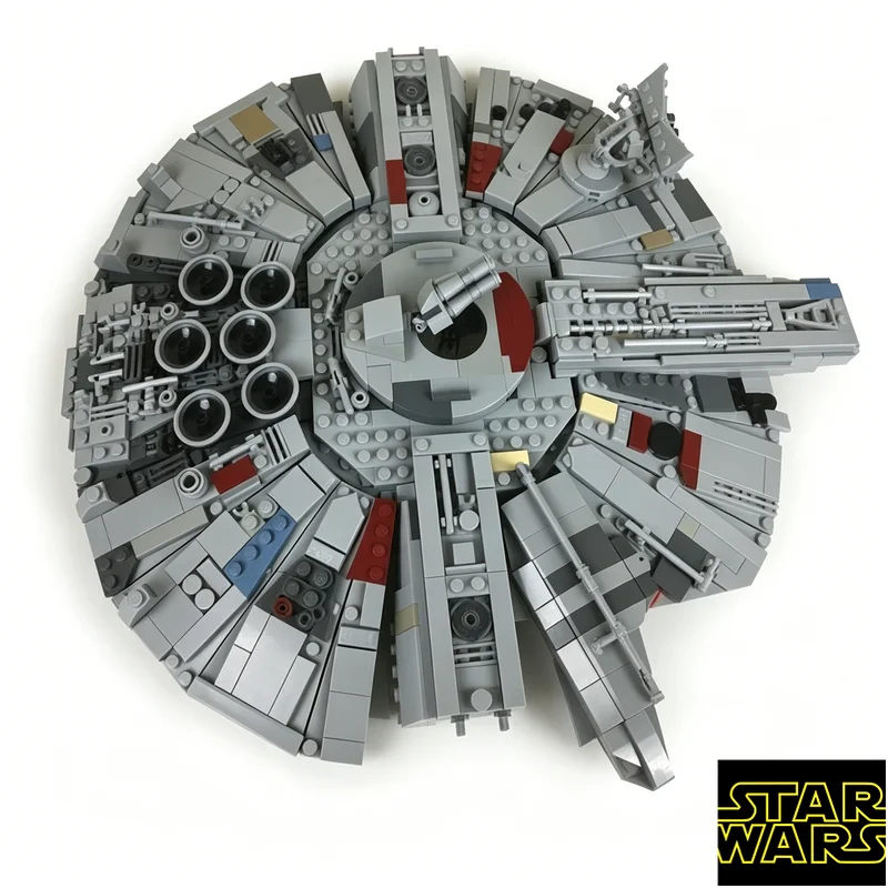 Фото Набор для сборки космического корабля Century Hawk Cruiser из 3208 деталей MOC Star Wars, креативный конструктор, подарок на Рождество №5