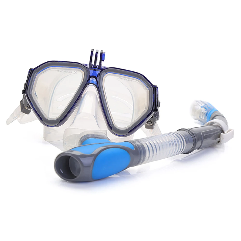

Профессиональная маска для дайвинга для взрослых, незапотевающие очки для подводного плавания, дыхательные маски, оборудование для дайвин...