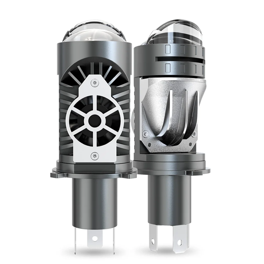 

XSTORM H4 светодиодные фары для проектора с двойной линзой 200 Вт 30000LM H4 светодиодные линзы проектора фар мотоцикла Canbus автомобильные фары