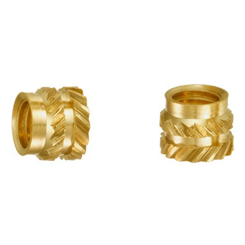 

Накатанная латунная резьба M3 300 шт., термостойкая вставка, гайка с насечкой, M3X5X4, для 3D-принтера Voron 2,4 и т. Д.