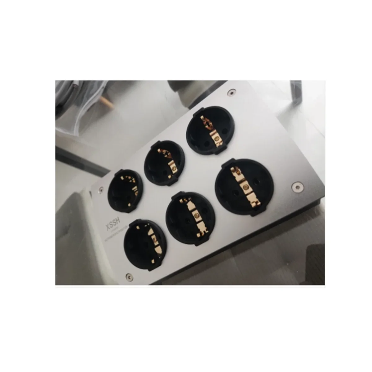 Hifi Audio E-TP60 FI-E30 EU Shuko Euro Распределитель питания переменного тока 125 В-250 В 50/60 Гц 16 А