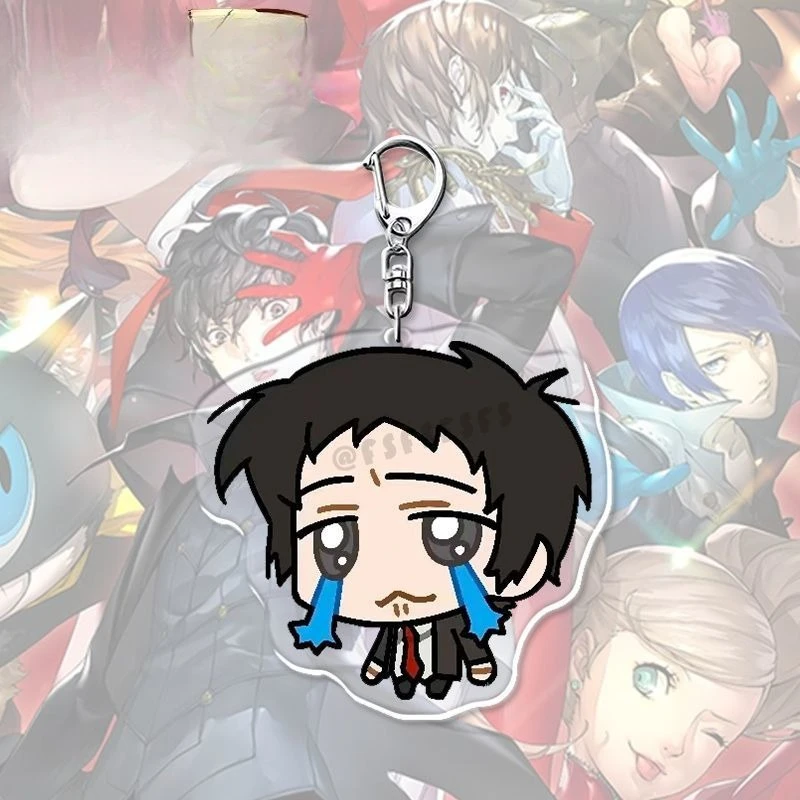 Sakamoto Ryuji Amamiya Ren аниме брелок Takamaki An мужской брелок для женщин мультяшная милая фигурка акриловый брелок кулон подарок (art.: 3920d0fc9ee72) - 3920d0fc9ee72