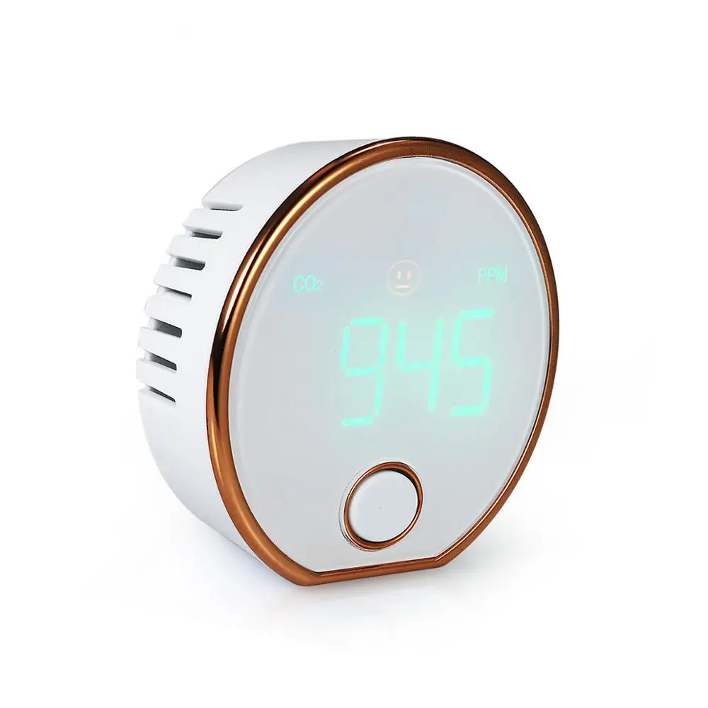 Внутренний цифровой детектор атмосферной среды HT-401 9999PPM измеритель углекислого