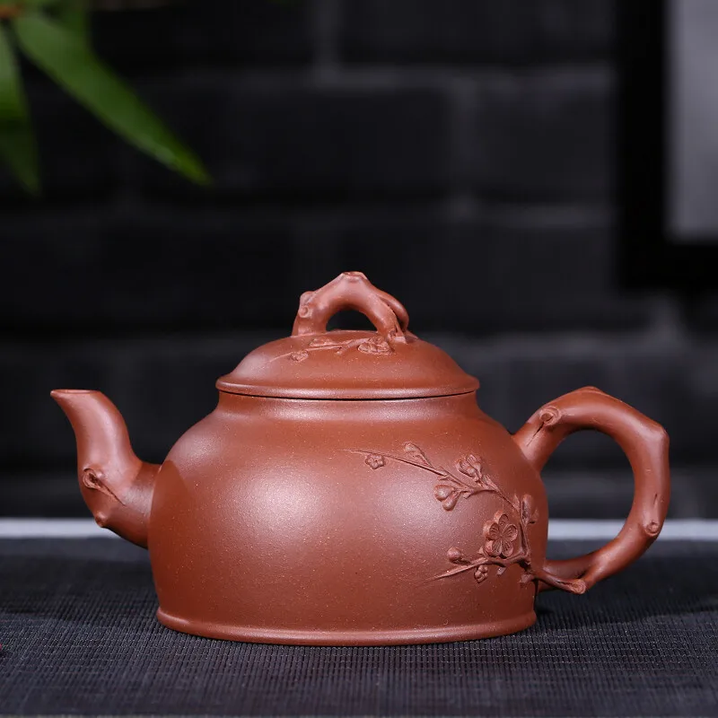 

Yin Fragrant Tea Yixing Purple Clay Pot Famous Pot Dong Lei Chun Full Handmade Pot Household Teapot Tea Set Raw Ore Bottom Troug