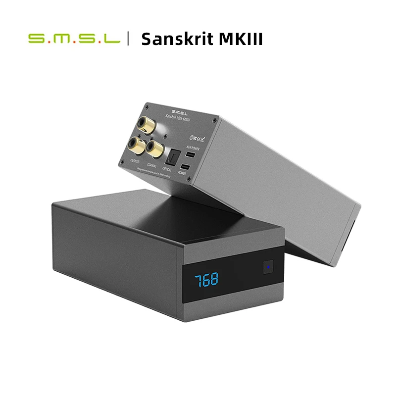 SMSL Санскрит 10-й MKIII HiFi Аудио ЦАП USB AK4493S DSD512 XMOS Оптический Спдиф Коаксиальный Вход 32Bit 768KHZ Часы настольного декодера.