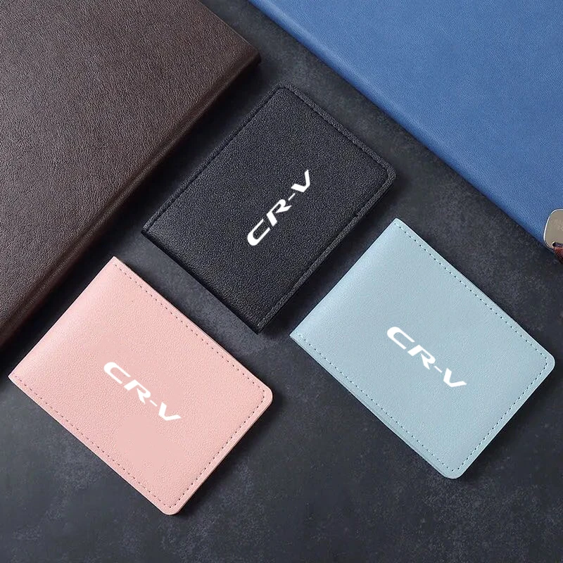 

PU Driver License Holder Leather Cover Car Driving Cover Credit Card Holder For Honda CRV CR-V 2018 2015 2016 2017 2019 2020