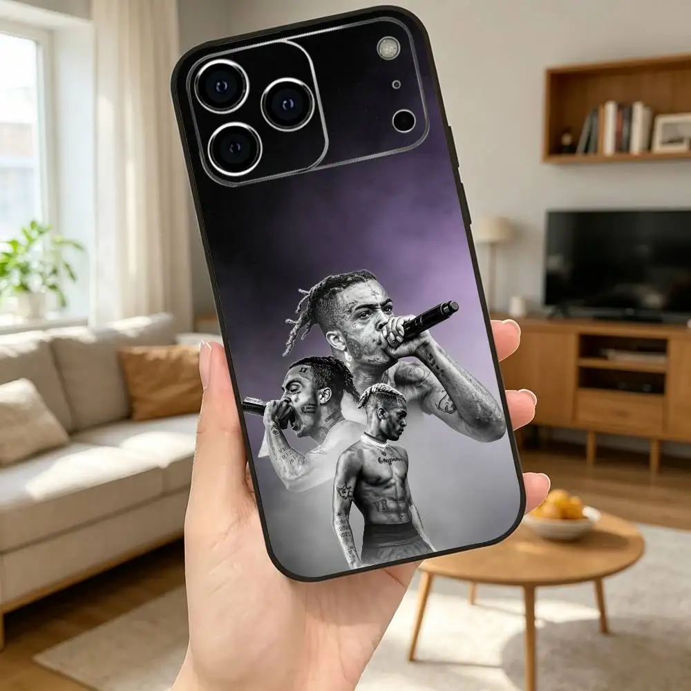 Фото Чехол для телефона Rap Star Y-Youngboy N-Never B-Broke Again для iPhone 17, 16, 15, 14, 13, 12, 11 Plus, Pro Max, мягкий, черный, противоударный №3