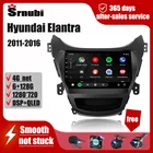 Автомагнитола для Hyundai Elantra Avante 2011-2016, Android, мультимедийный навигатор, 2 Din, DVD, стерео, головное устройство, аудио, аксессуары, динамик