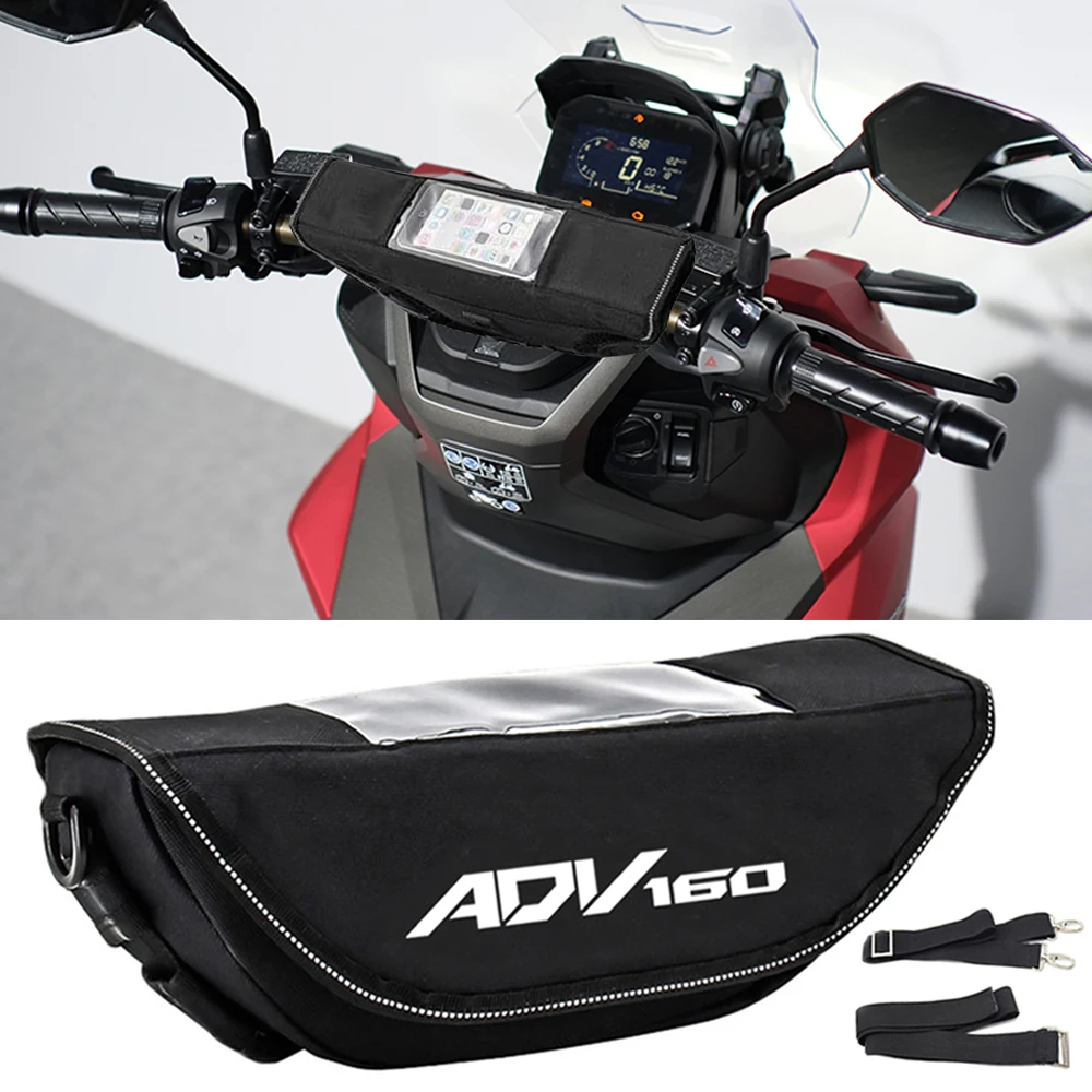 

For HONDA ADV160 adv160 ADV adv Motorcycle accessory Waterproof And Dustproof Handlebar Storage Bag navigation bag