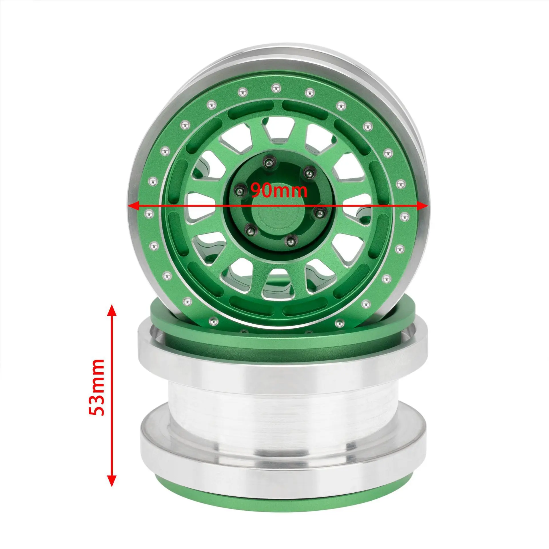 

Металлическая ступица обода колеса для радиоуправляемого автомобиля 2,9 AXAIL SCX6, 2 шт., 1/6 дюйма