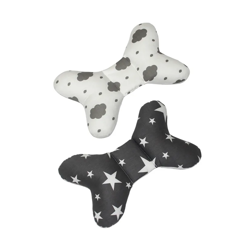 

Four Seasons Universal Baby Pillow Children's Shaped Pillow Cotton Baby Pillow Anti-bias Head Shaped Pillow