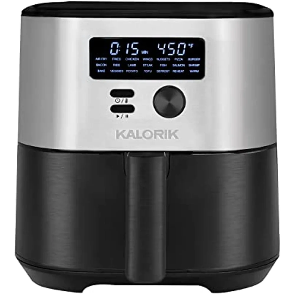 Kalorik MAXX® Digital Air Fryer, 7 Quart, 7-in-1 Oilless Ai