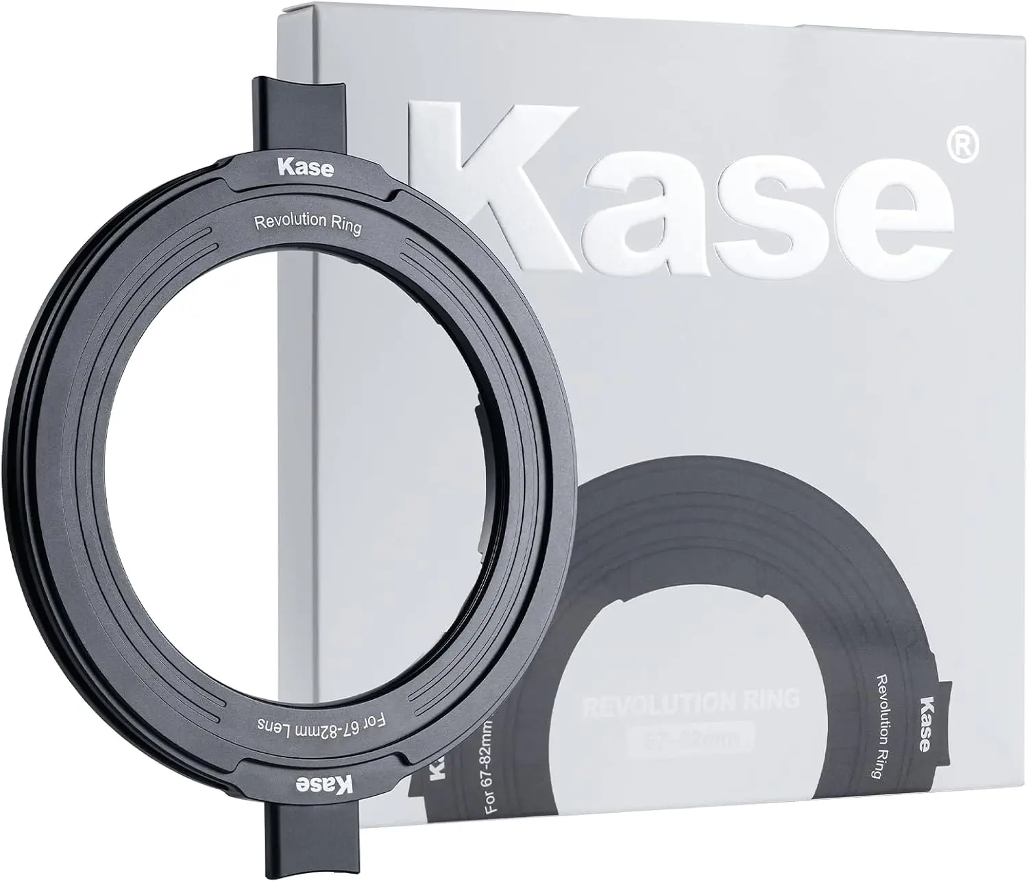 Фото Переходник Kase Revolution Ring Variable 67-82 мм, 1 кольцо подходит для объективов 67/72/77/82 мм, для фильтров 82 мм №2
