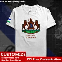 lesotho lso sotho basotho ls country t shirt custom jersey fans diy name number logo high street fashion loose casual t shirt