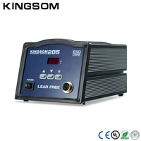 3 in 1 hot air bga rework station heat gun soldering station with dc power supply kingsom brand