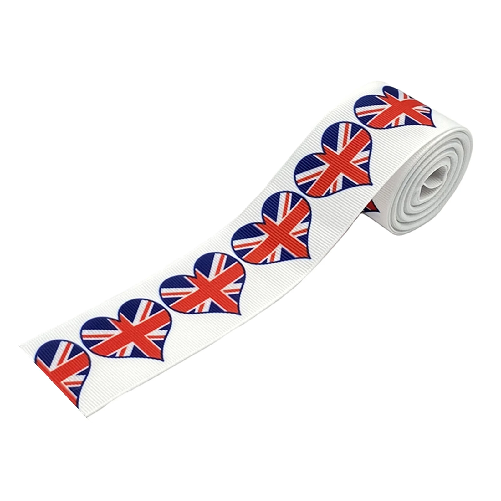 

Лента с британским флагом, британский флаг Великобритании, тесьма с отделкой, тесьма с британским флагом для 2022 королевы 70-го