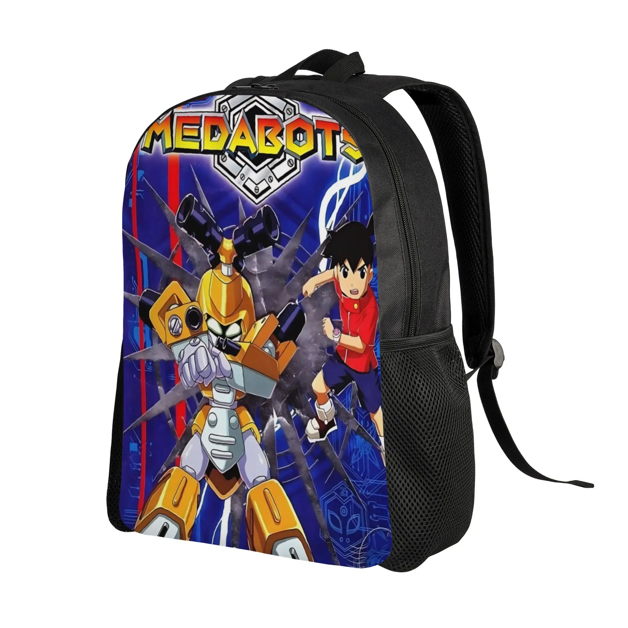 Фото Рюкзак Medabots, 1 шт., красный, к новому учебному году №2