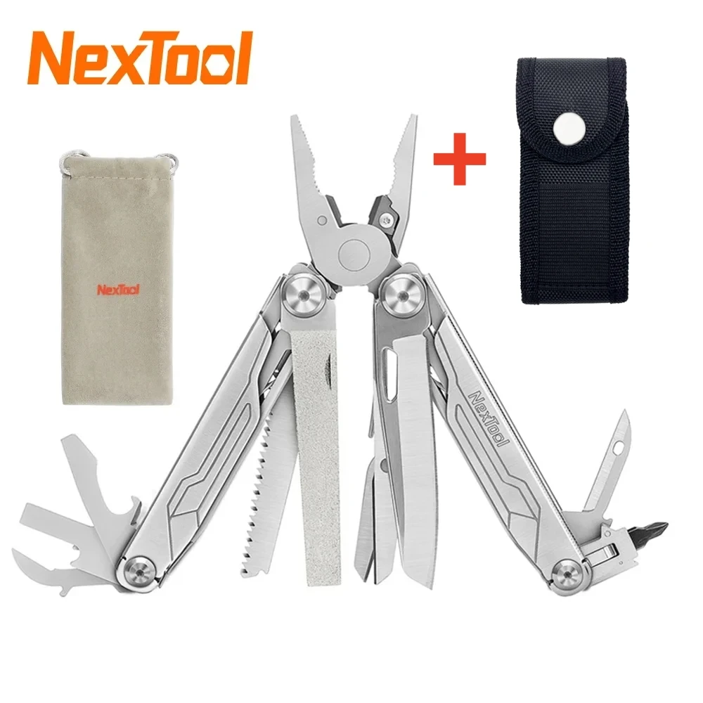 

NexTool 19-в-1 Капитан Мультитул EDC Карманный Нож Складной Ручной Инструмент Для Выживания с Пилой Кемпинг Открытый Многофункциональный Инструмент