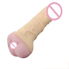 Фаллоимитатор с двойной головкой для женщин и мужчин, огромное реалистичное увеличение пениса, оргазм, стимуляция точки G, Эротические товары