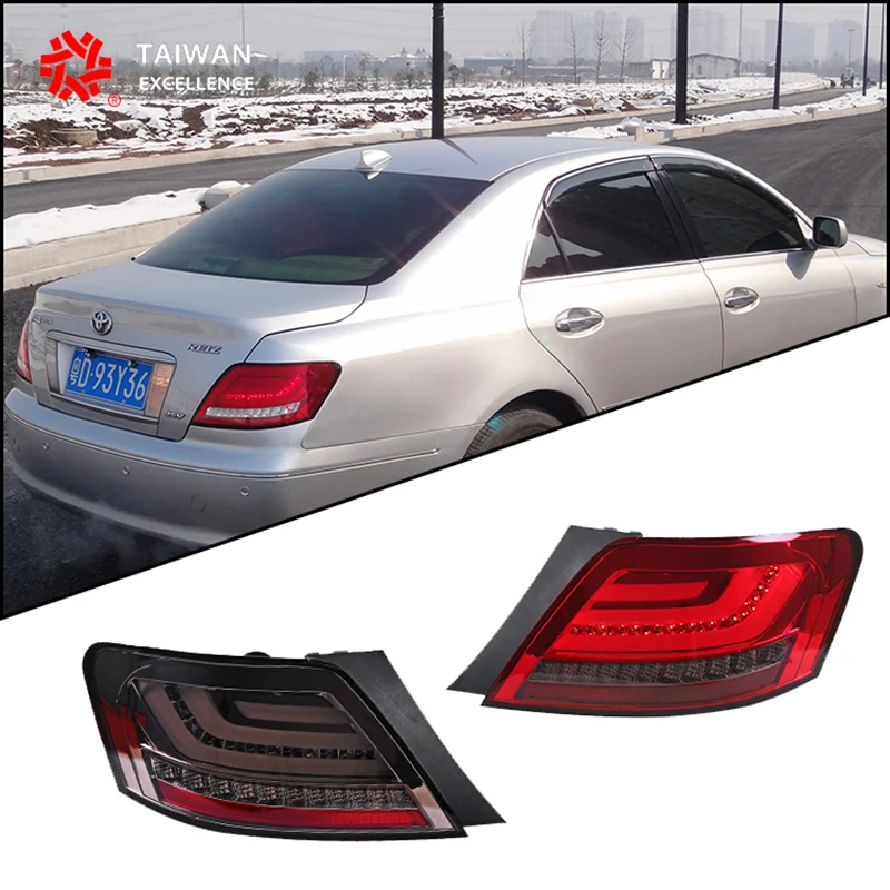 Фото Задний фонарь Eagle Eyes Mark X для Toyota Reiz 2005-2009, задний фонарь Mark X 2004-2007, система освещения, задняя лампа. №1