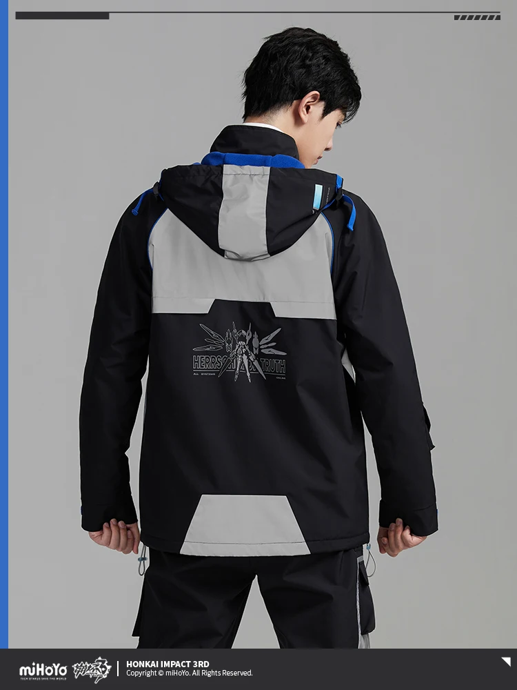 Honkai Impact 3 куртка Броня официальная miHoYo Herrscher of Truth пальто для пары осенне-зимние
