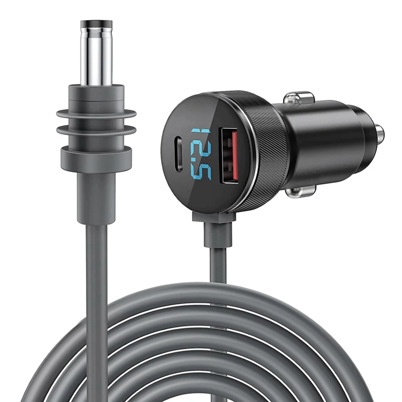 Для Starlink Mini кабель питания автомобильный адаптер прикуривателя с USB портом Type-C и