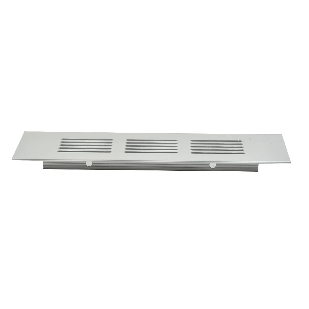 

Ventilation Grille Durable and Practical 50mm Aluminium Rectangular Cabinet Wardrobe Air Vent Grille Ventilation Cover