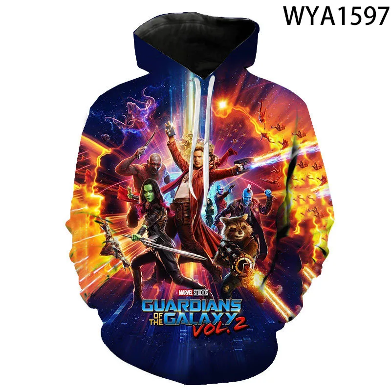 

New 3D Printed Galaxy Movie Hoodies Men Women Children Sweatshirts Streetwear Pullover Boy Girl Kids Casual Jacket