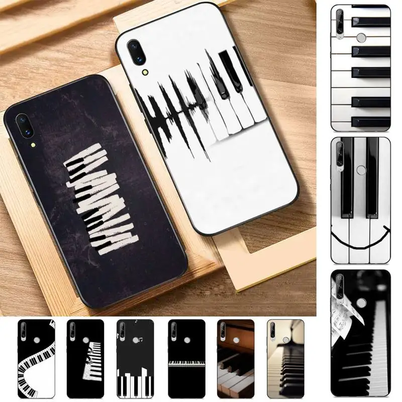 

Piano keys notes Phone Case for Huawei Y 6 9 7 5 8s prime 2019 2018 enjoy 7 plus